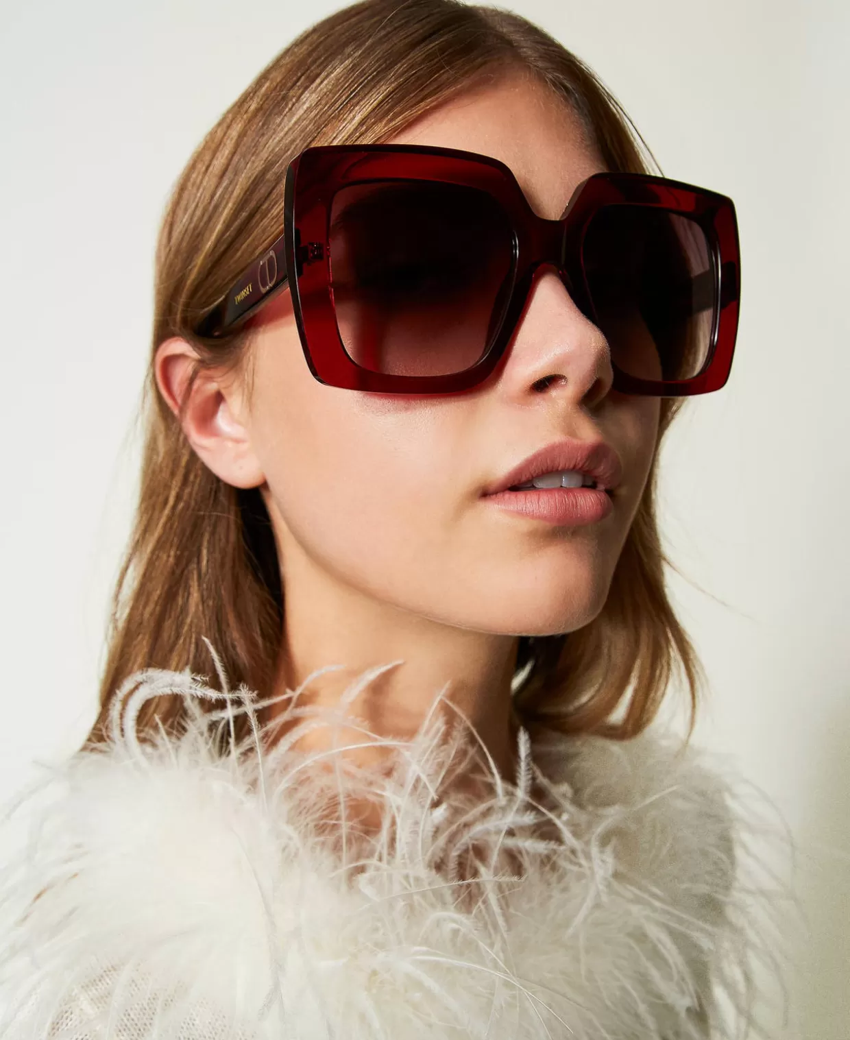 TWINSET Milano Lunettes De Soleil*Lunettes De Soleil Carrées Oversize