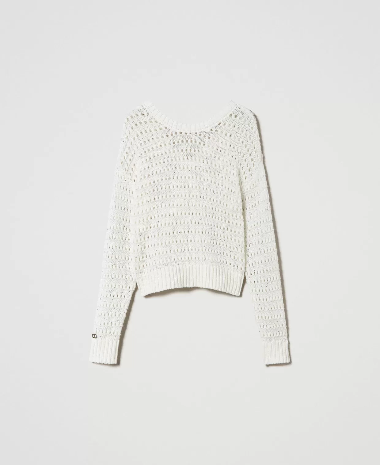 TWINSET Milano Pulls Et Cardigans*Pull Ajouré Avec Sequins