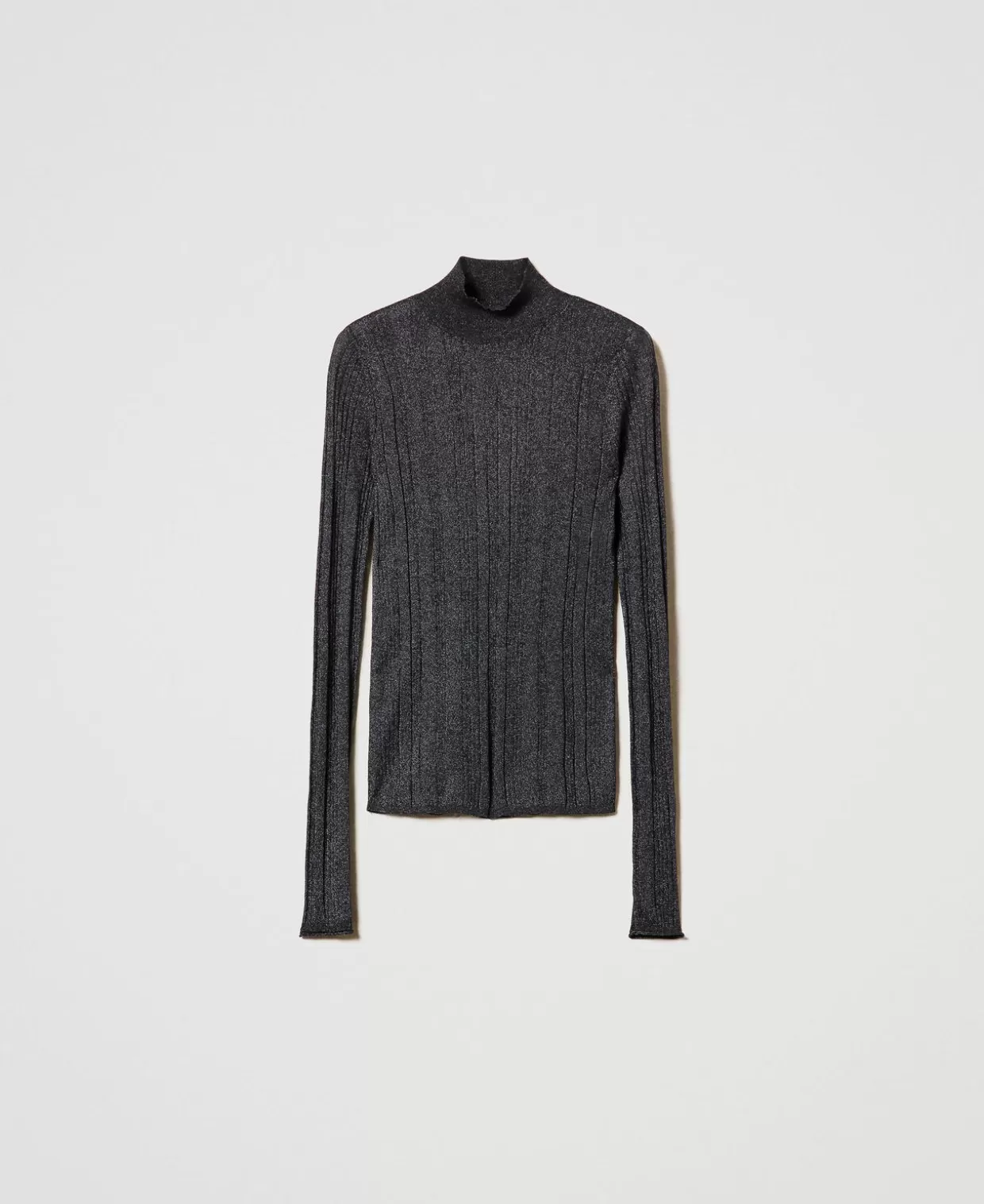 TWINSET Milano Pulls Et Cardigans*Pull Ajusté Côtelé Avec Lurex