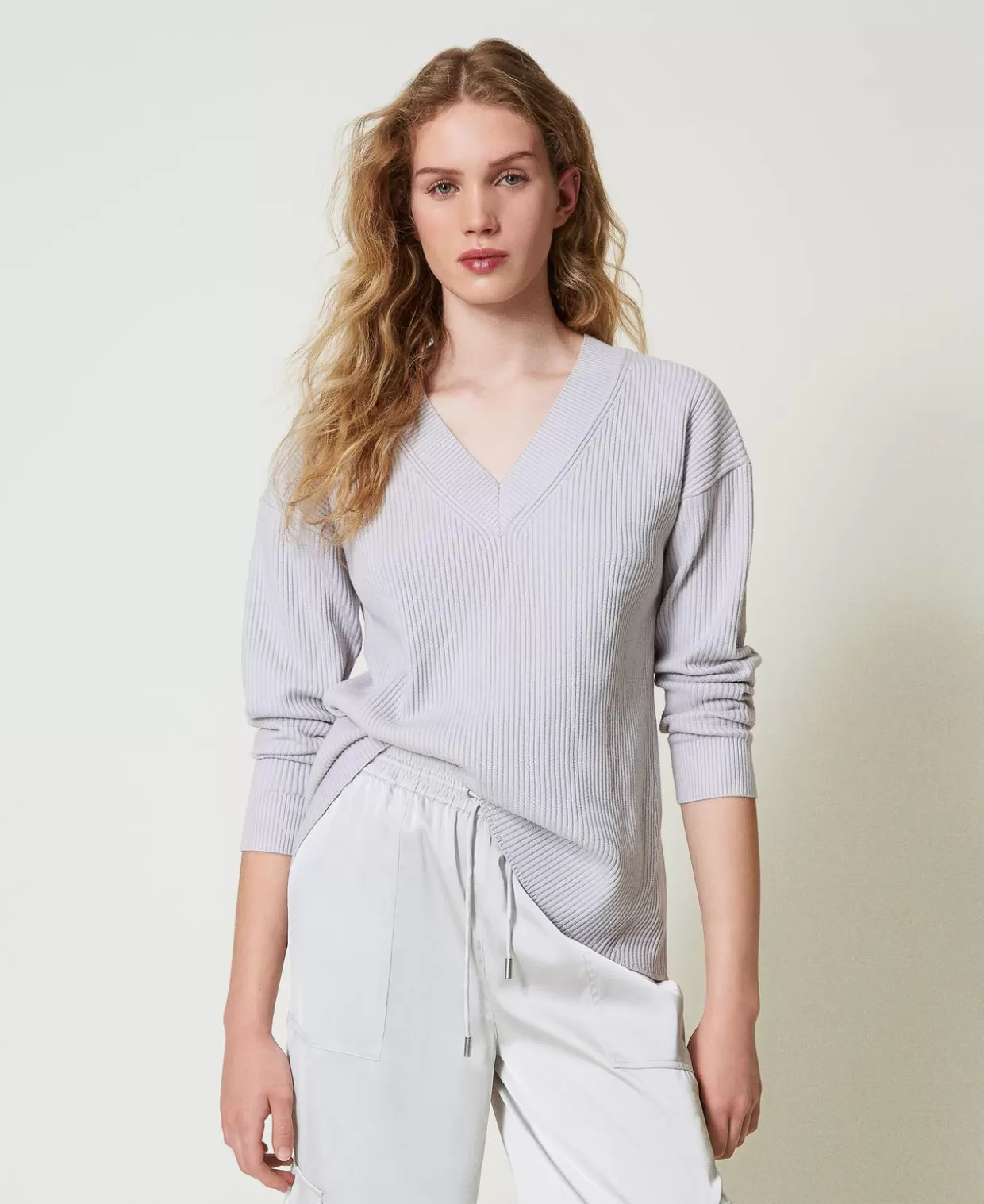 TWINSET Milano Pulls Et Cardigans*Pull Côtelé Avec Fente