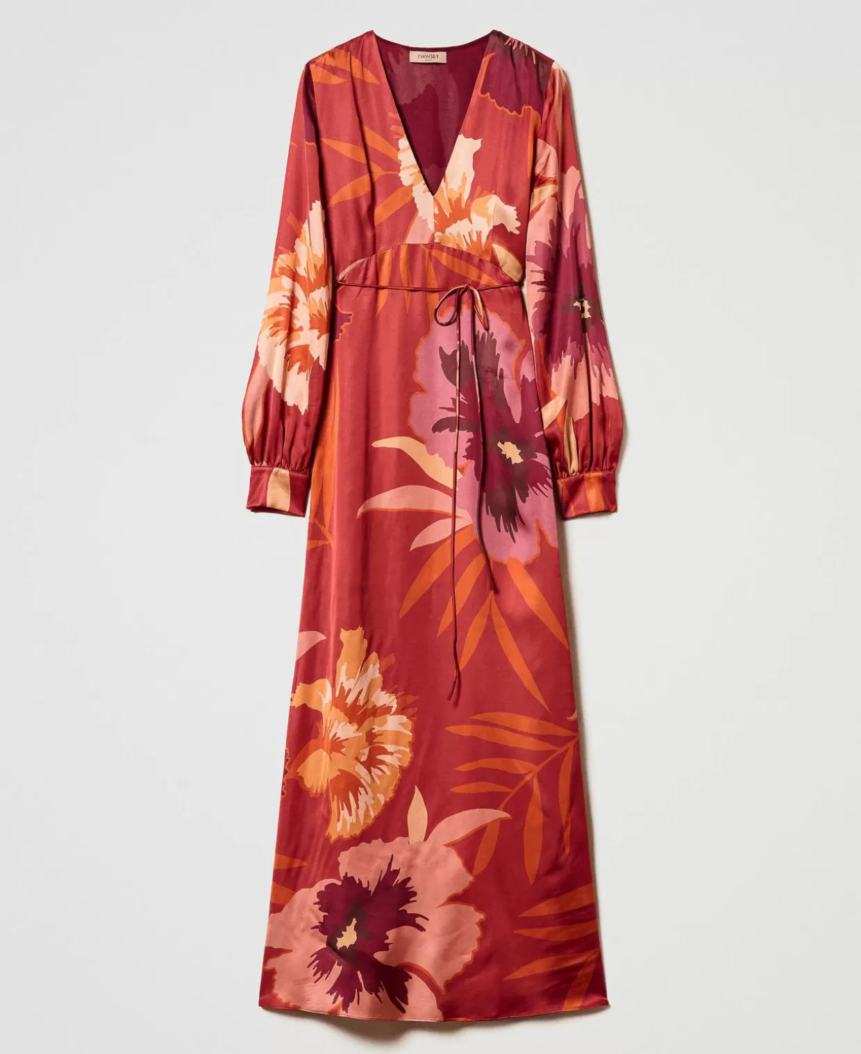 TWINSET Milano Robes De Cérémonie | Robes Élégantes*Robe Longue En Satin Floral