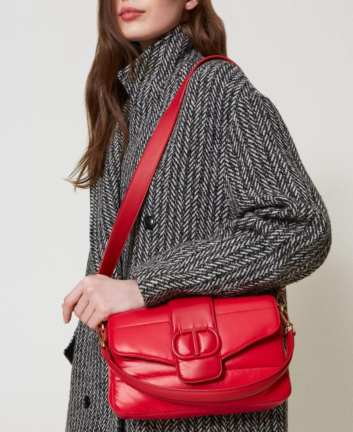 TWINSET Milano Sacs Porté Épaule | Sacs À Bandoulière*Sac à Bandoulière «Amie Ski» Moyen En Nylon