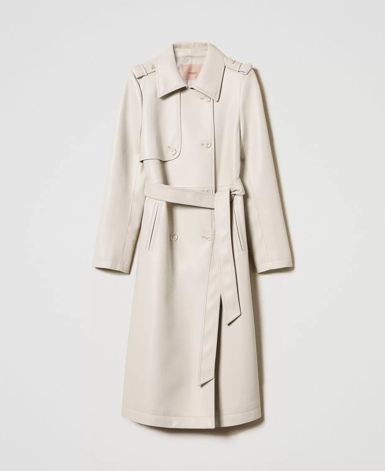 TWINSET Milano Manteaux Et Trenchs*Trench Long Enduit Avec Ceinture